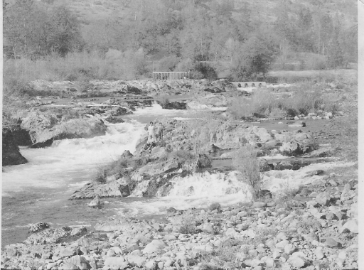 Aggie's Brothers at Ti'lomikh Falls, 1933