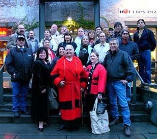 Winners of Ecotrust's Buffett Award in Portland, 2004