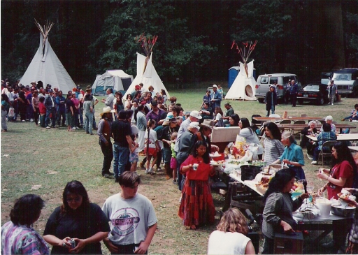 Salmon Feast at Kanaka Flat on the Applegate River