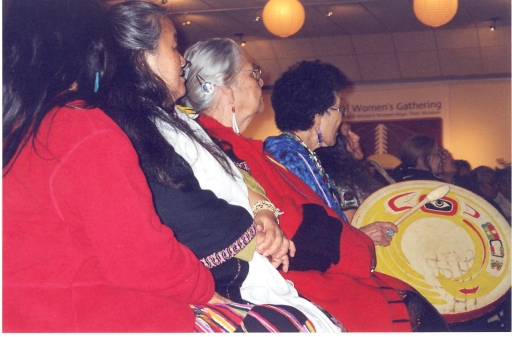 First meeting of the International Council of 13 Indigenous Grandmothers in New York, 2004