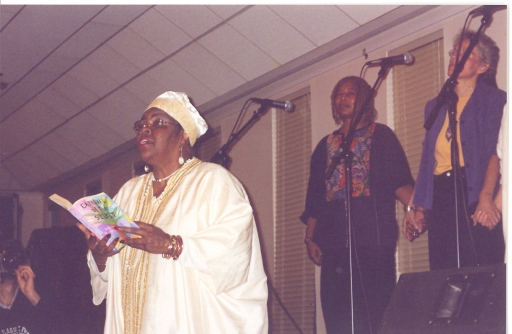 Author Luisah Saimai at Council Meeting in New York, 2004