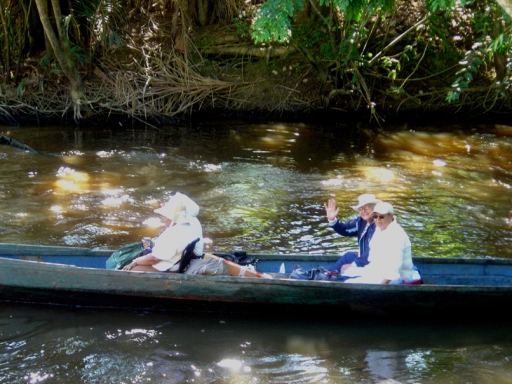 Grandmothers head home via the Mapia and Amazon Rivers, 2005