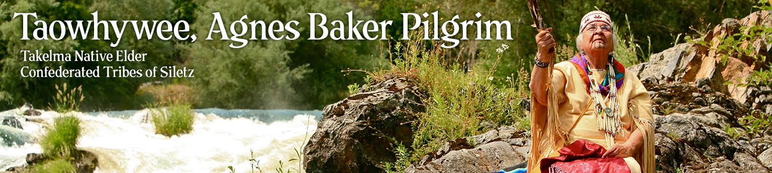 Agnes Baker Pilgrim header